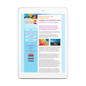 Medtec Southeast Asia email campaign template