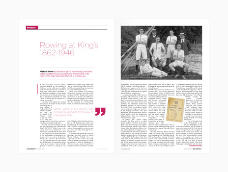 King's School OKS Offcuts Magazine pages