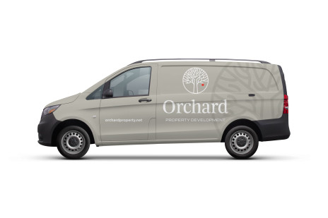 Orchard Property Development sign-written van
